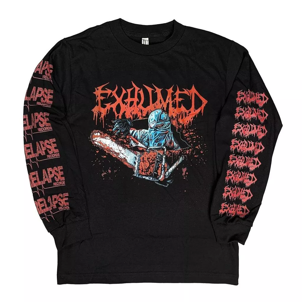 Exhumed - Horror 美國進口官方授權樂團長袖T恤