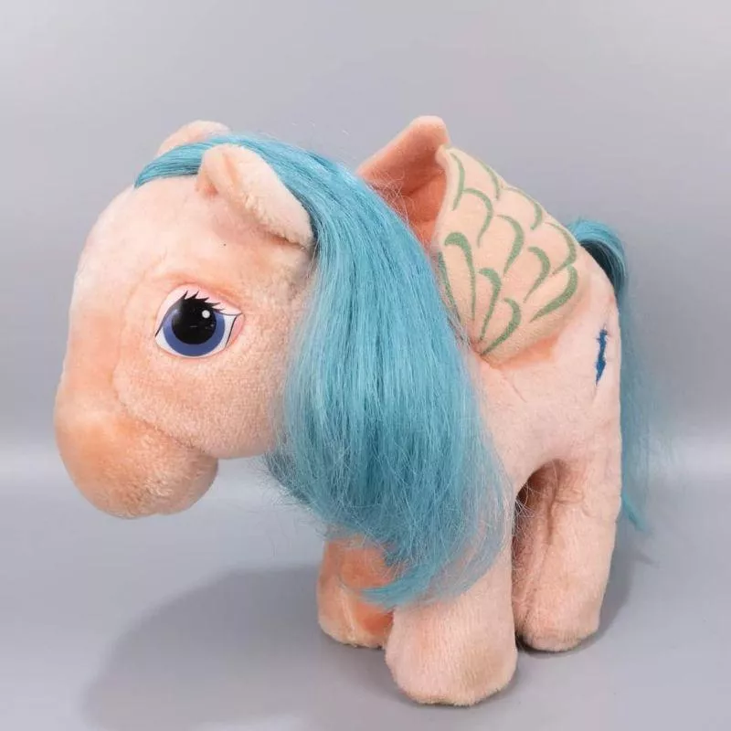 1984年 Hasbro 孩之寶 粉紅小馬布偶 古董玩具