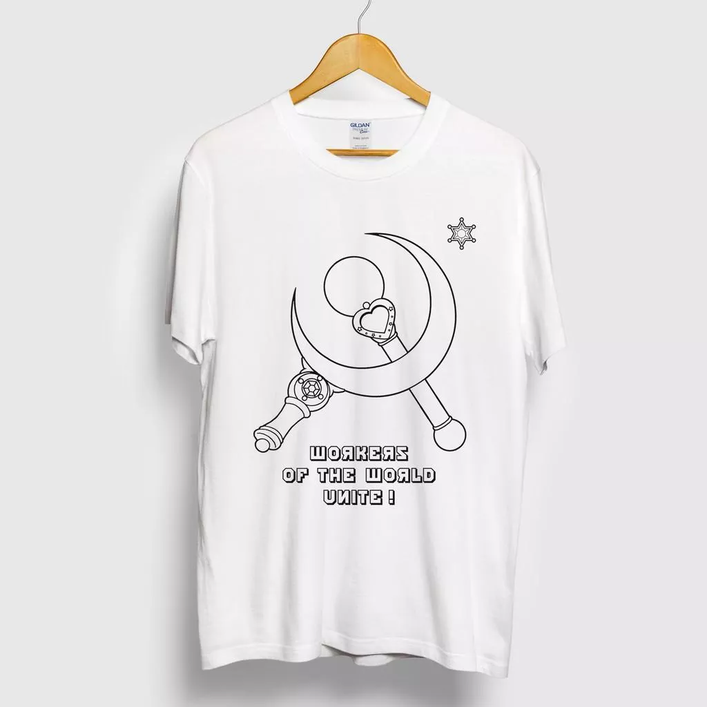 全世界勞動者團結起來 美少女戰士翻玩