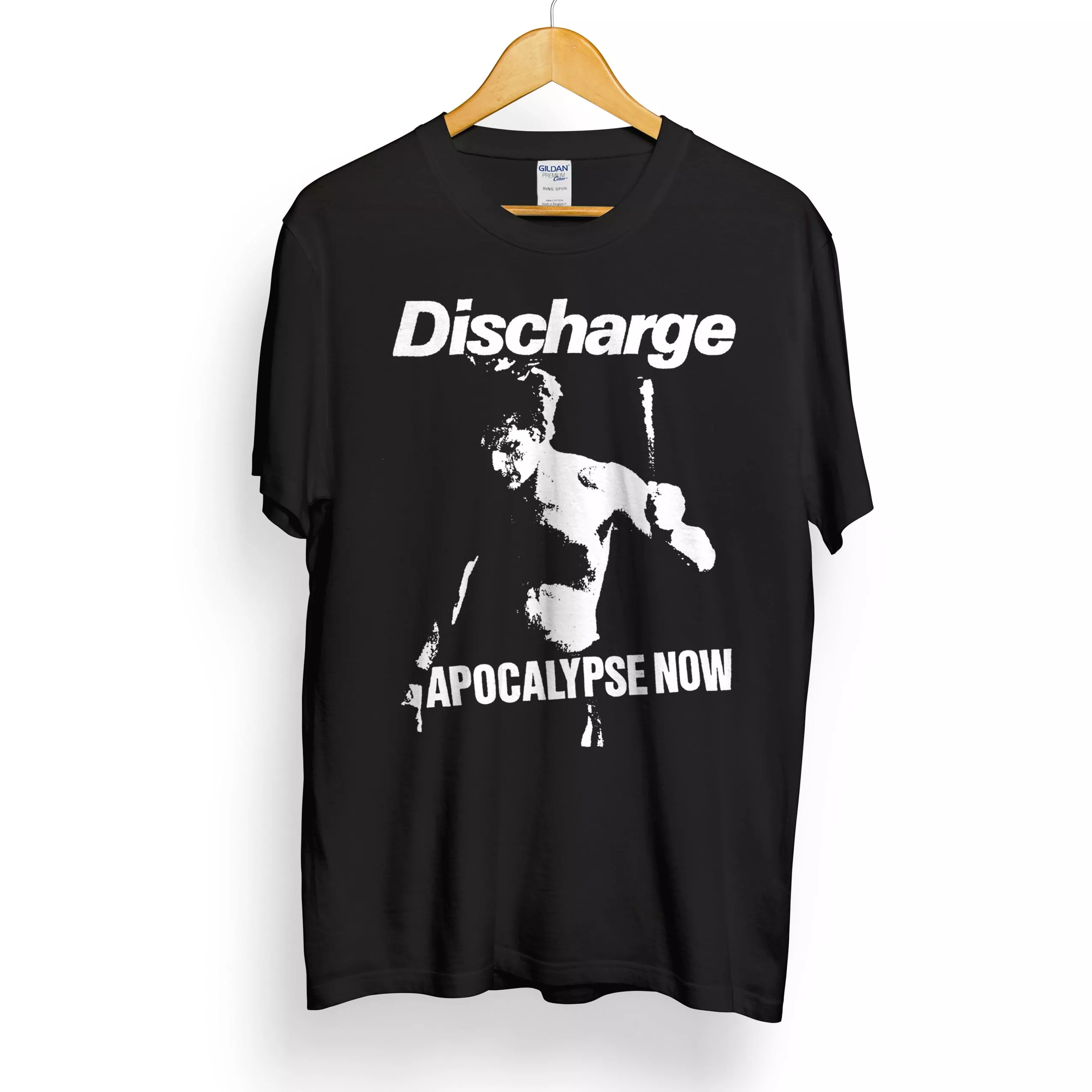 Discharge UK82 D BEAT HardCore Punk 英國80龐克黑色短袖T恤