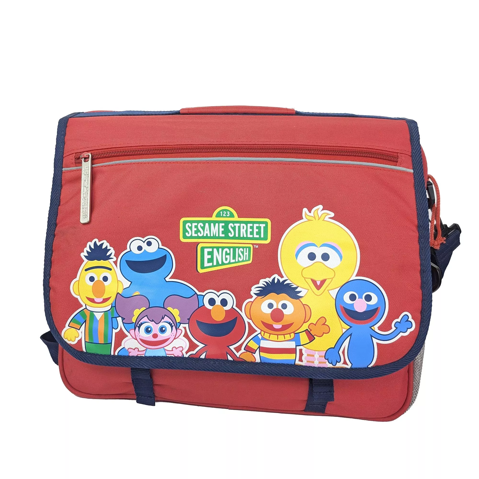 00's 日本芝麻街 英文班書包 Sesame Street