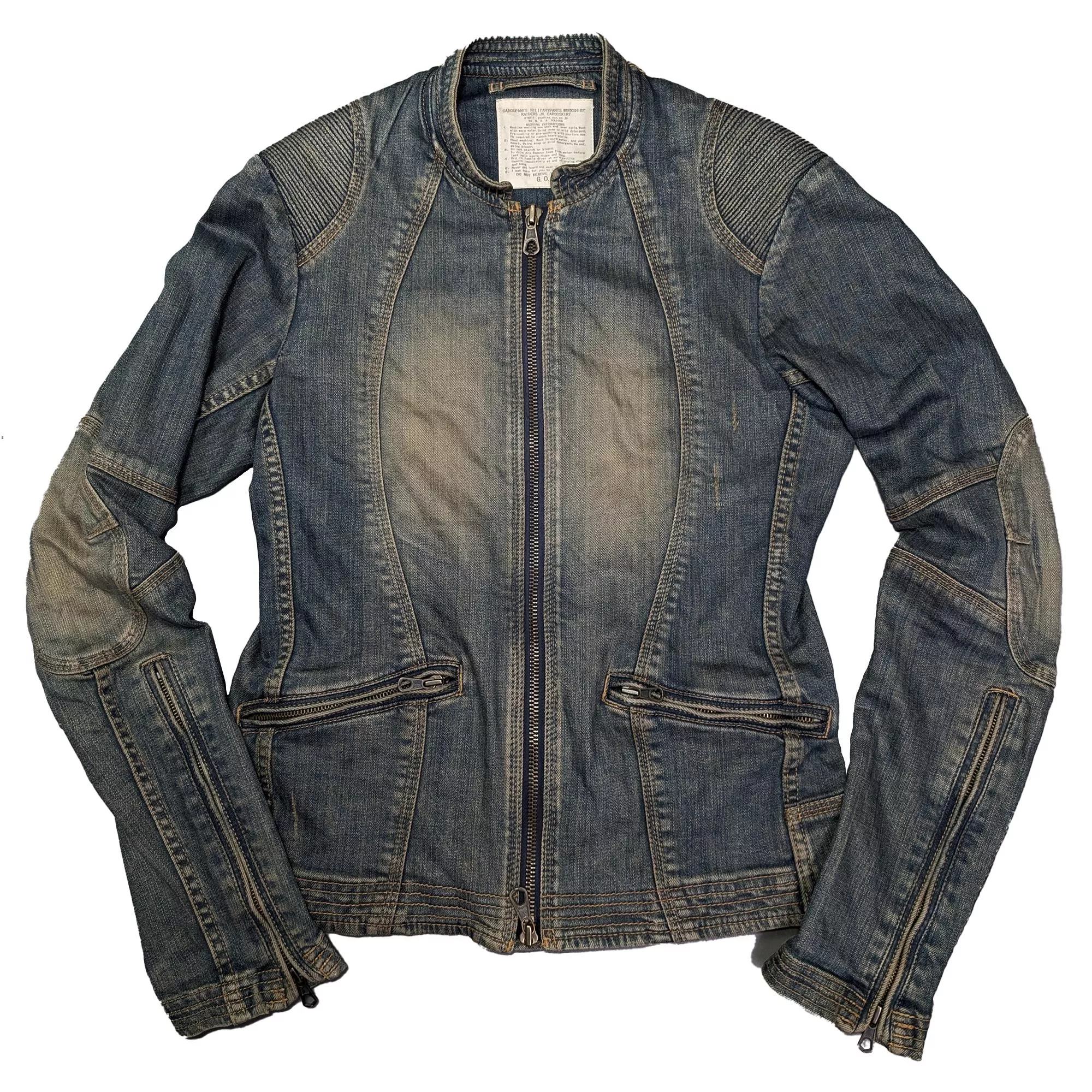 00’s 日本品牌Goa丹寧騎士外套