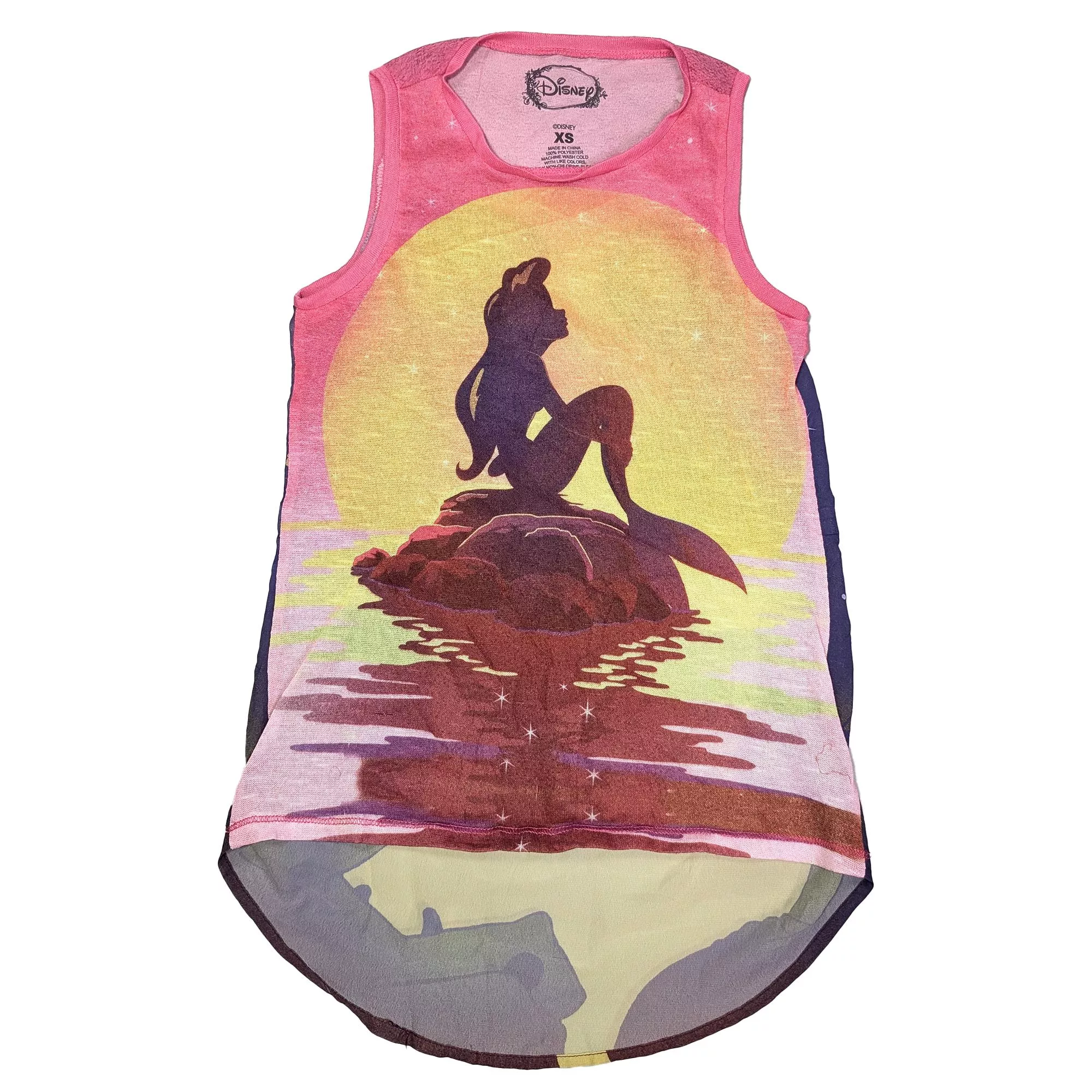 2010 Disney The Little Mermaid 迪士尼小美人魚漸層背心