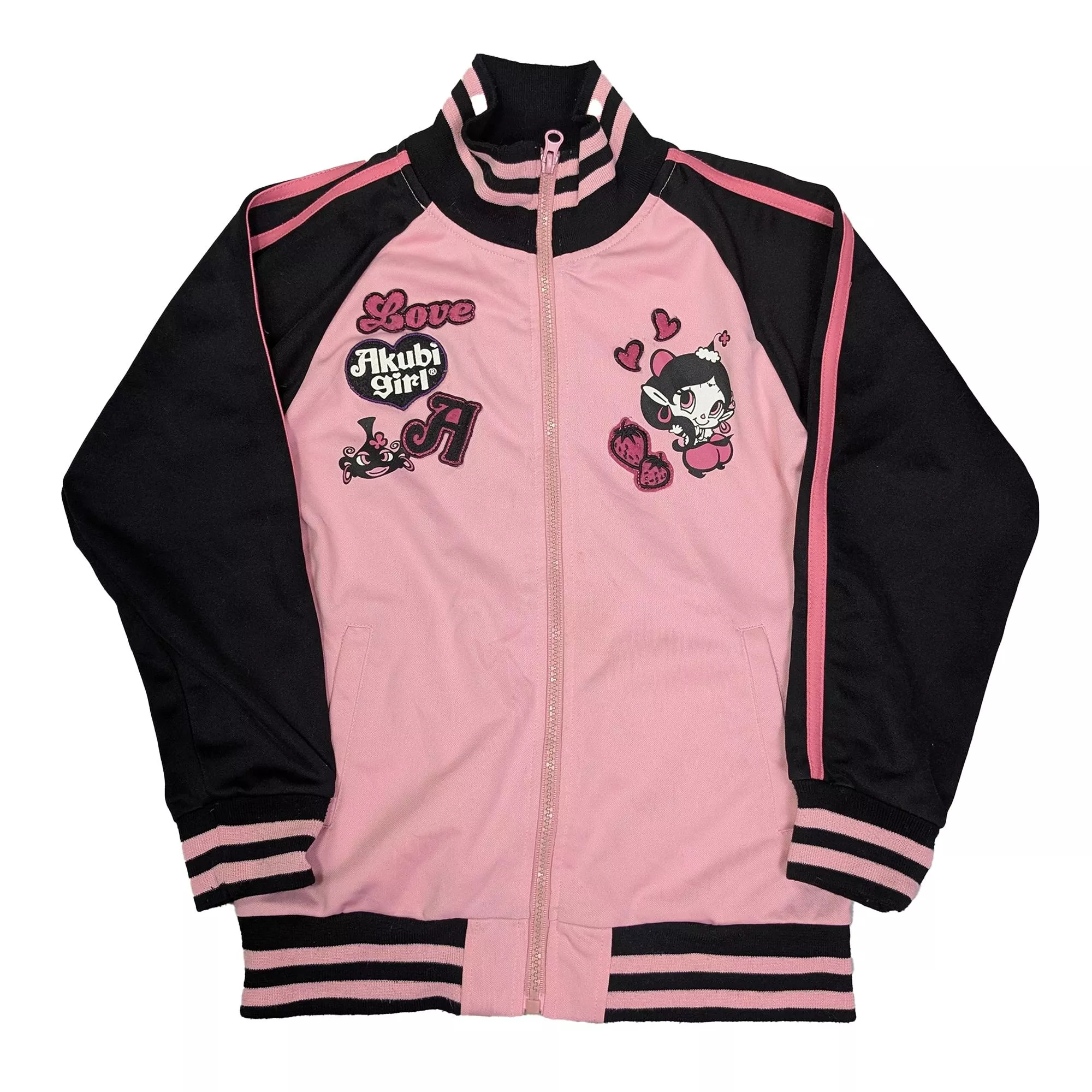 00's 日本Akubi Girl Track Jacket 噴嚏大魔王 神燈小魔女 運動外套