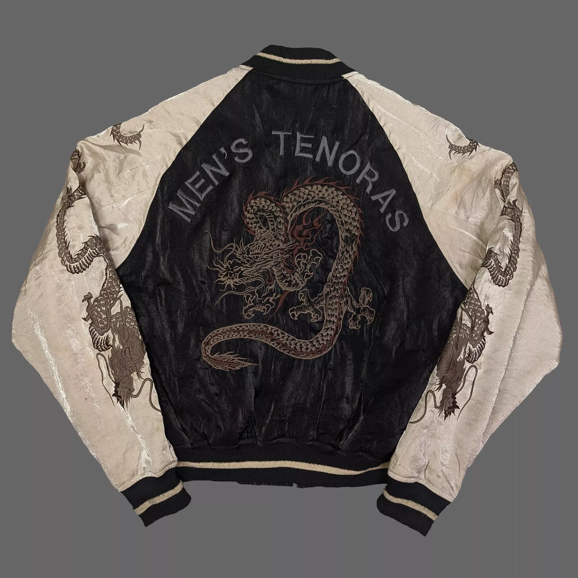 00's Tenoras Dragon Sukajan 龍刺繡橫須賀外套