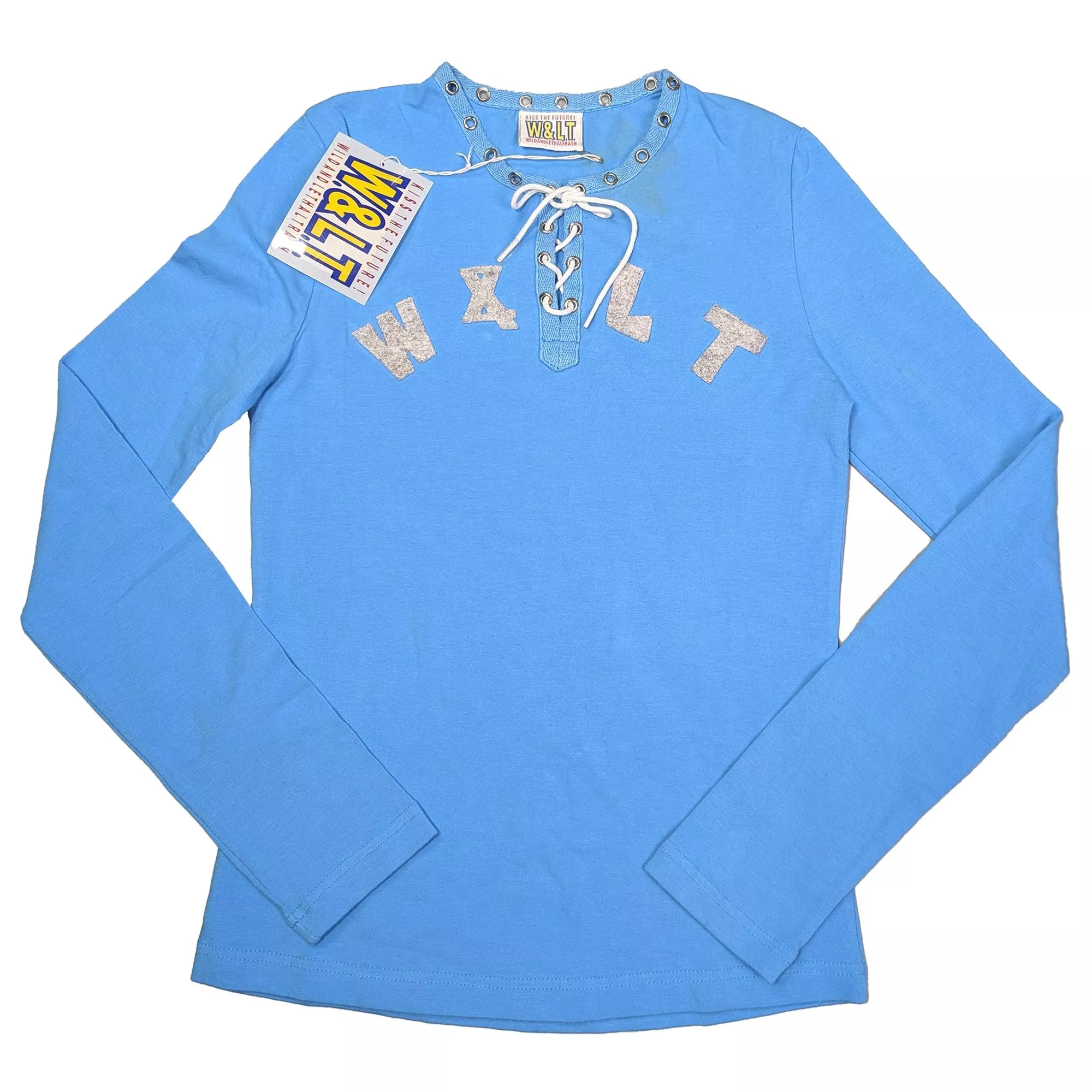 00’s W&LT Lace-Up Long Sleeve Tee W&LT 綁帶長袖上衣