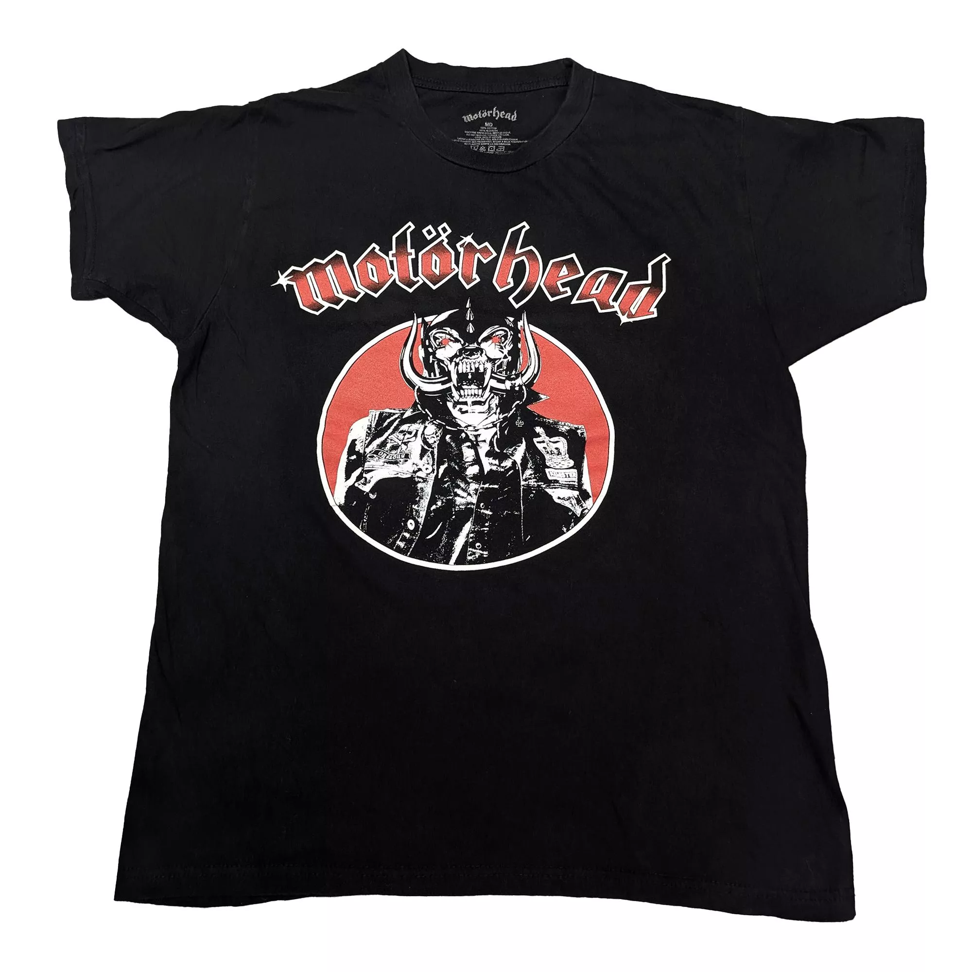 二手 Motörhead 黑色短袖T恤