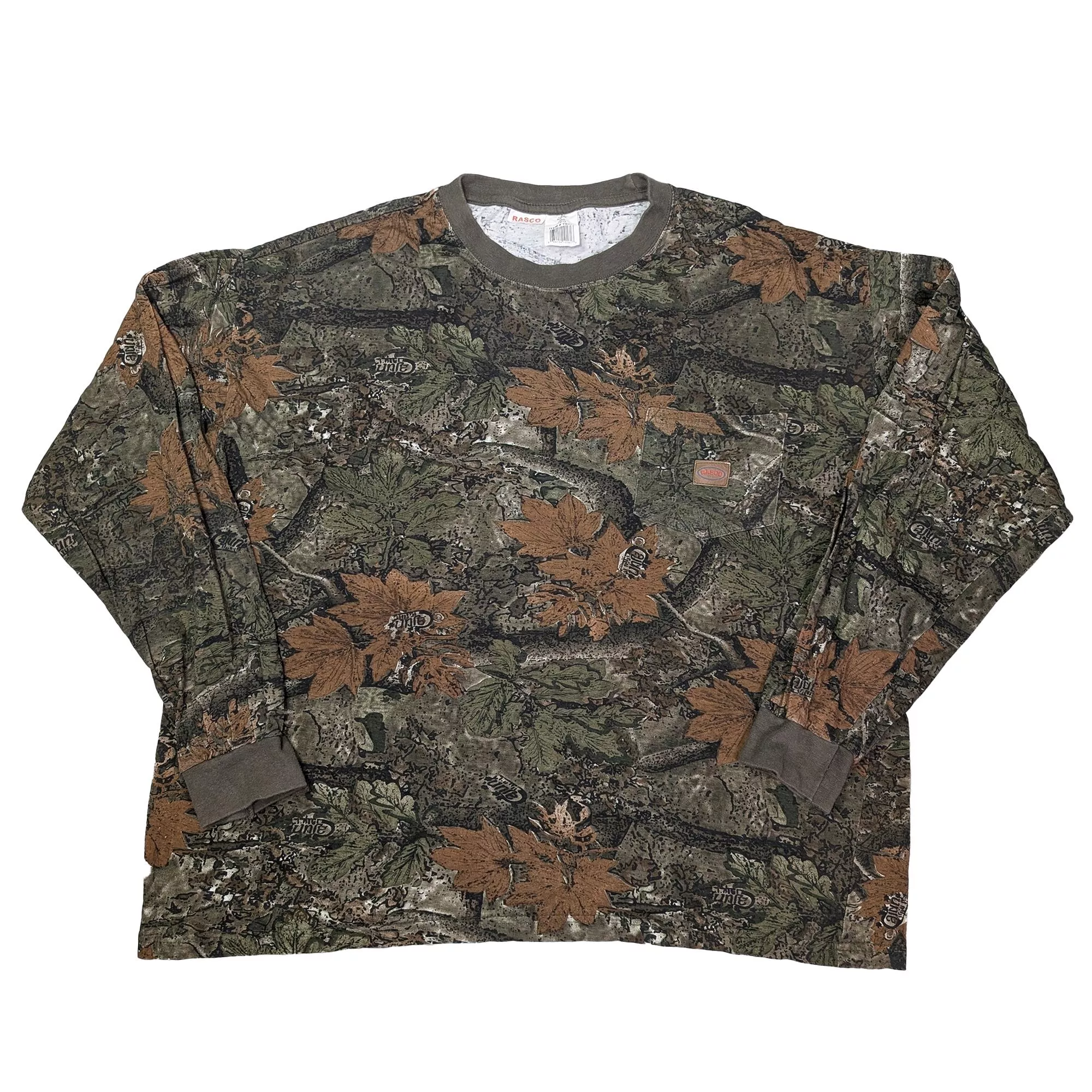 ASCO RealTree Camo Maple Leaf Long Sleeve Tee 叢林迷彩楓葉長袖上衣