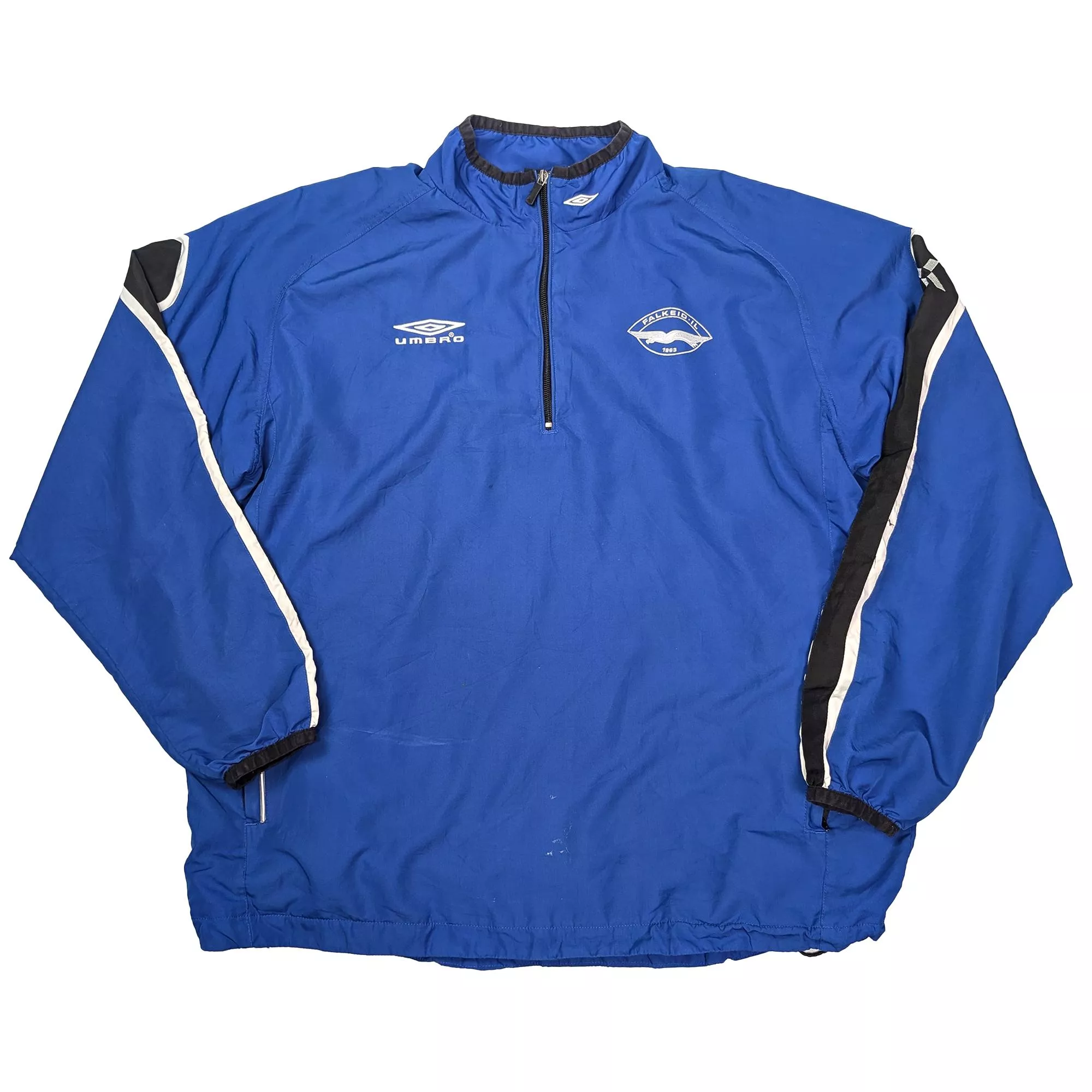 Vintage UMBRO Soccer Club Quarter-Zip Windbreaker 半開式拉鍊風衣