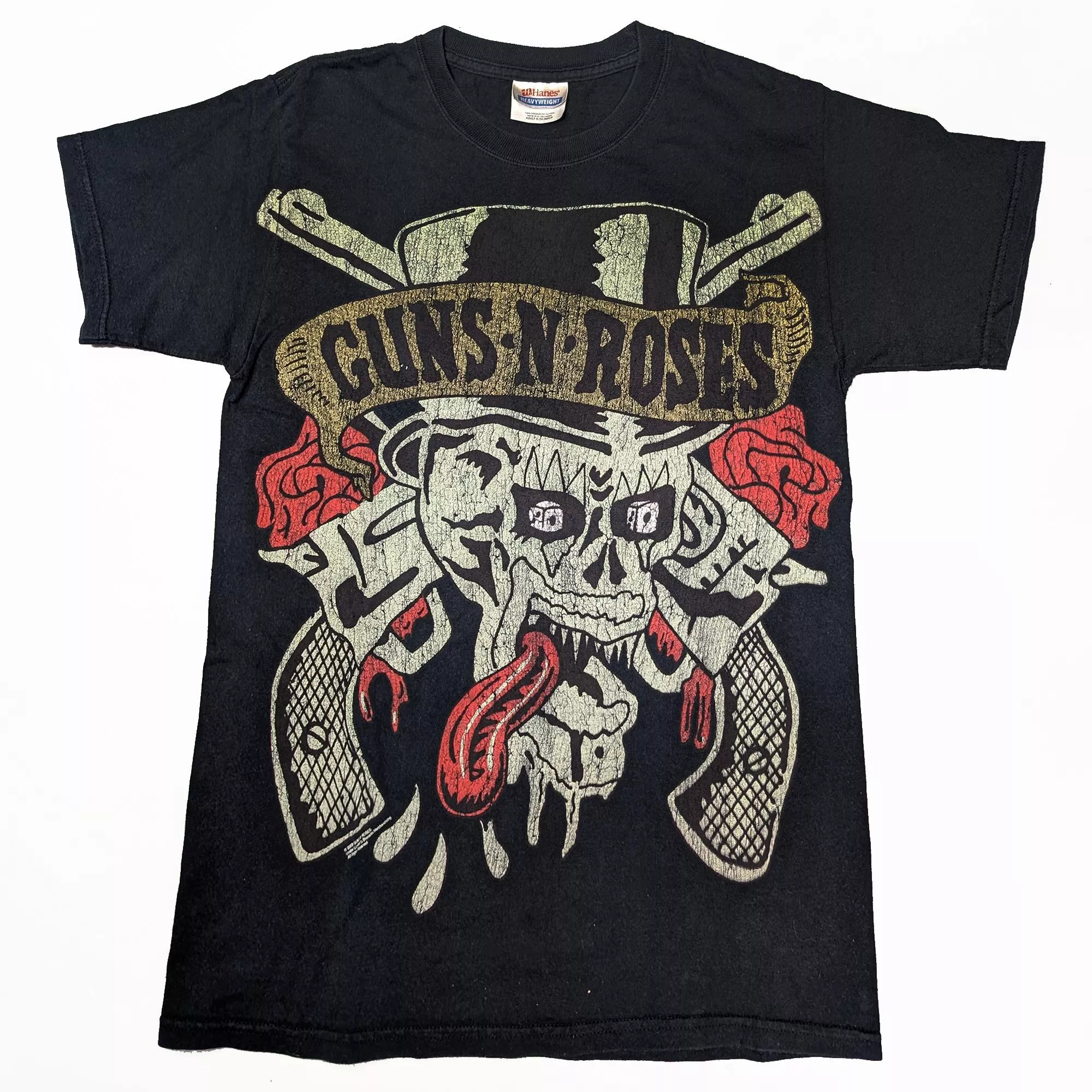 00's Guns N' Roses Skull T-Shirt 槍與玫瑰樂團Tee