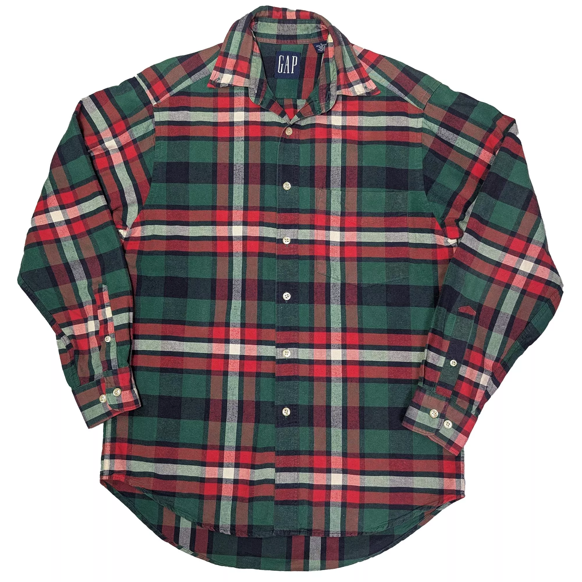 Vintage 90's GAP 格紋襯衫