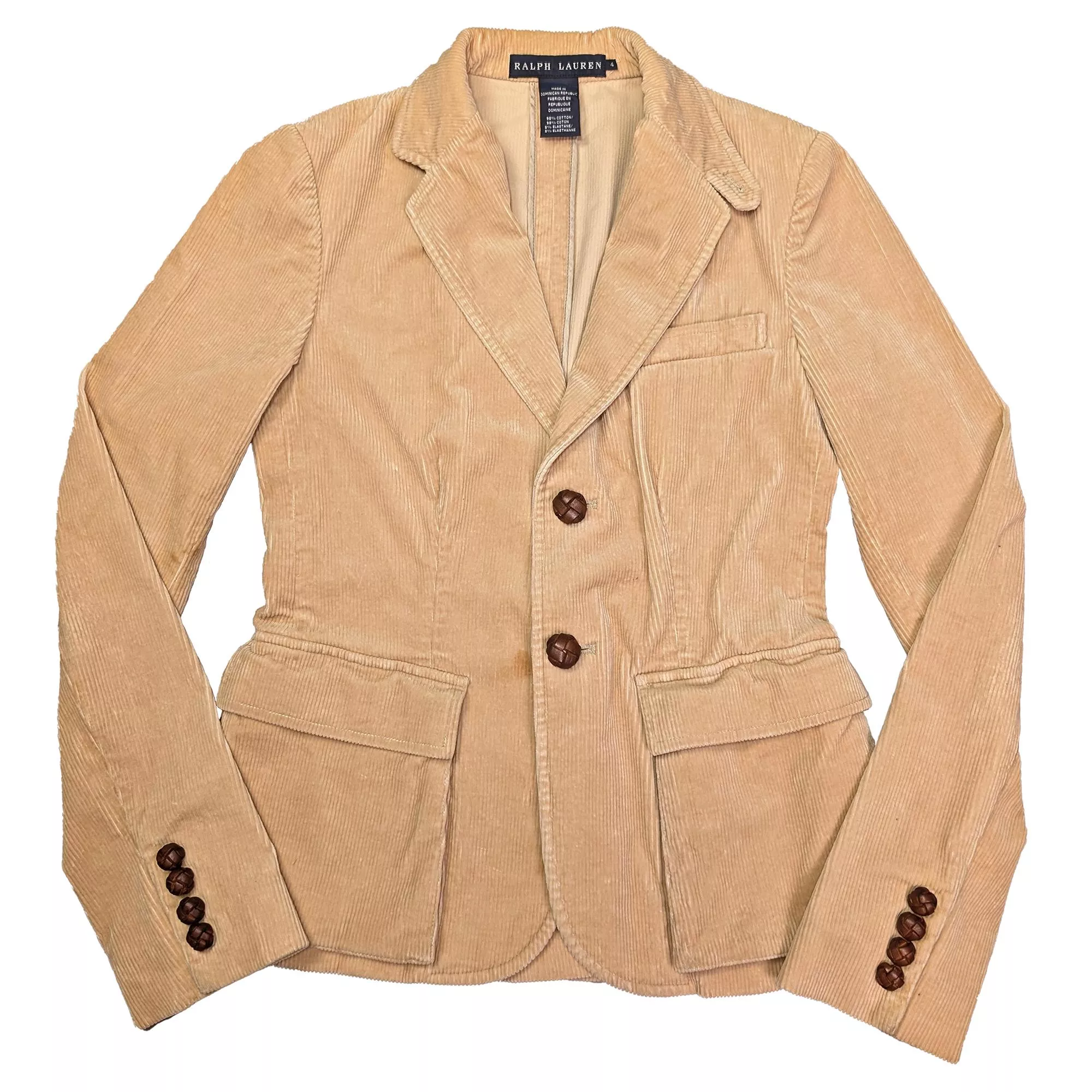 Ralph Lauren Woman Corduroy Blazer 女版燈芯絨西裝外套