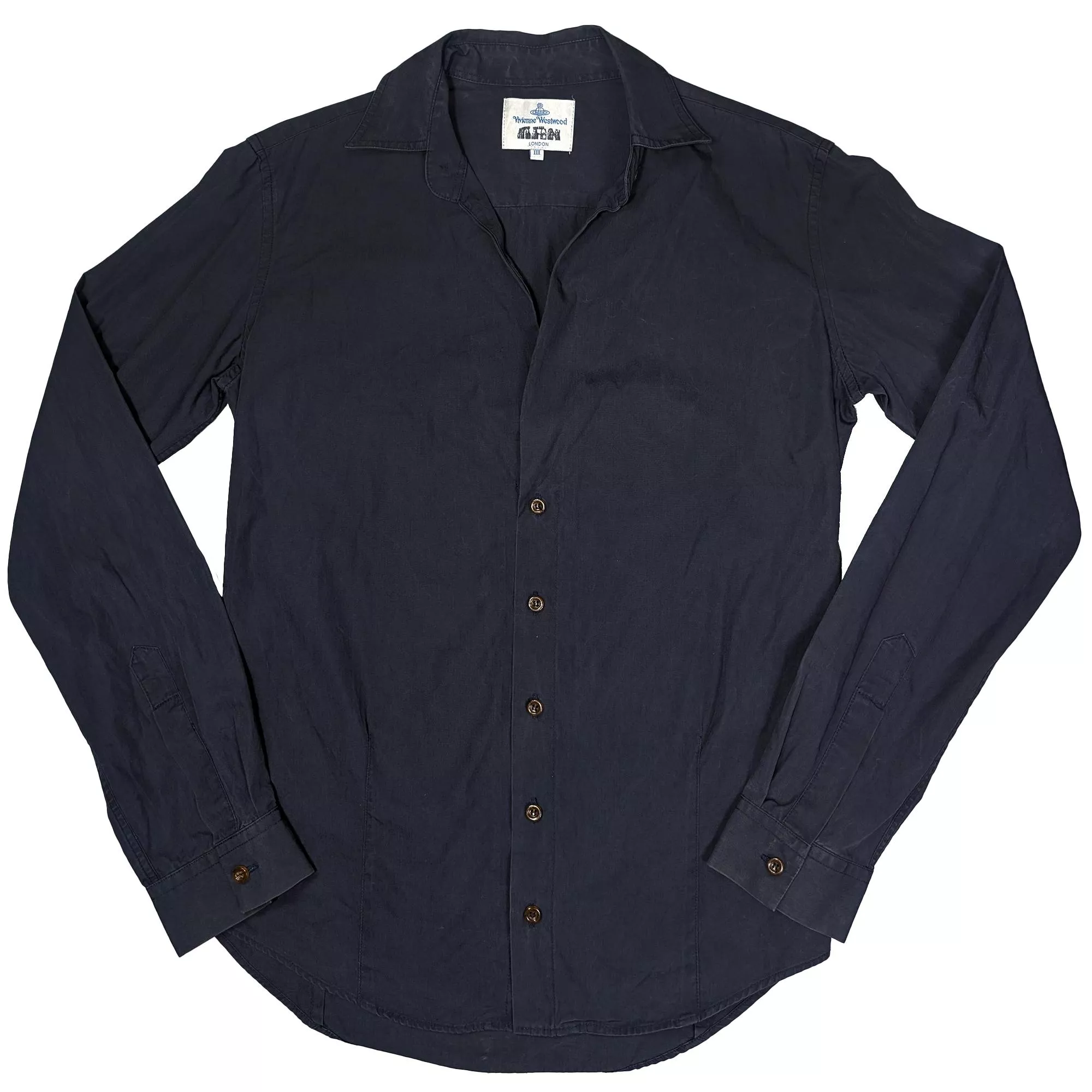 00s Vintage Vivienne Westwood MAN 男露胸襯衫