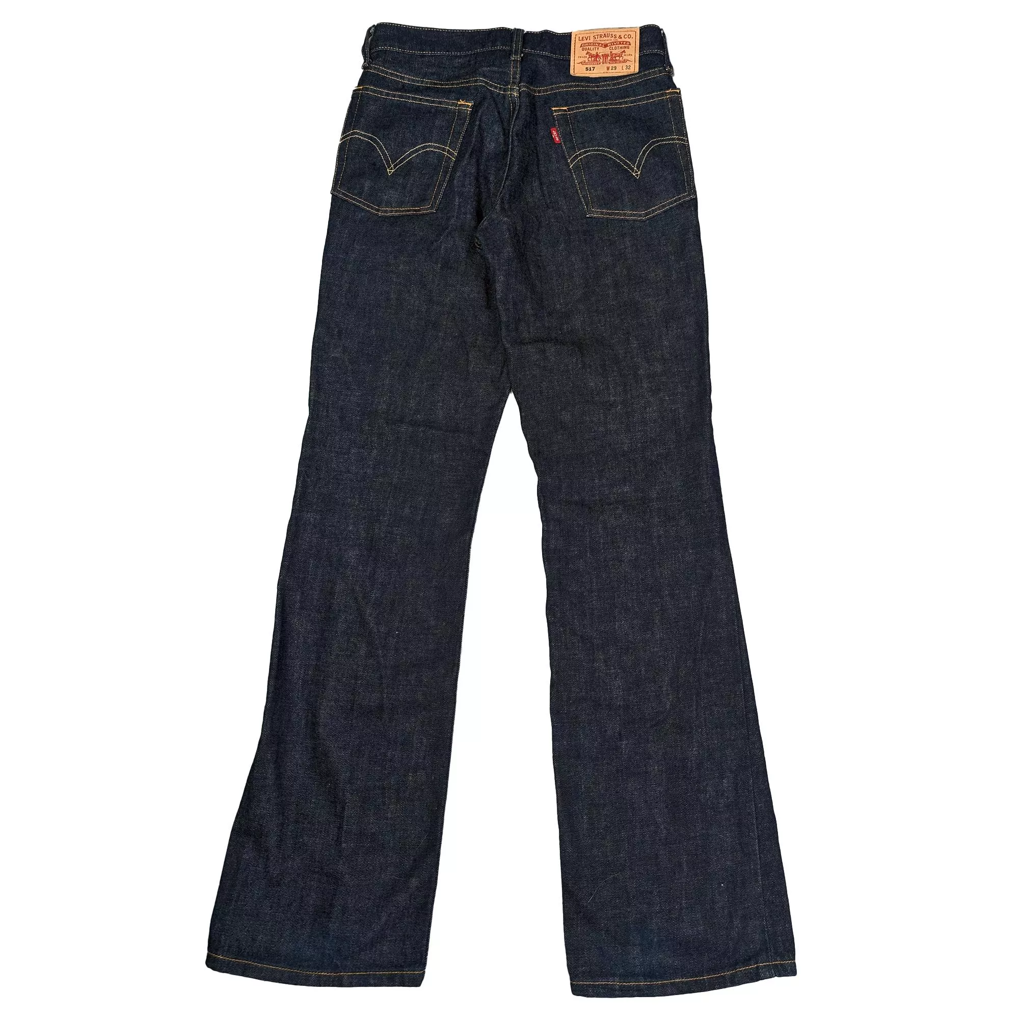 Levi's 517 Bootcut Jeans 深藍色靴型喇叭牛仔褲 29吋