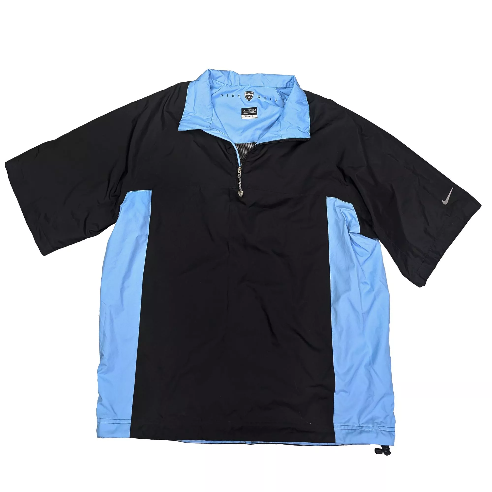 00s Y2K NIKE GOLF Quarter Zip Windbreak 半開式拉鍊短袖風衣