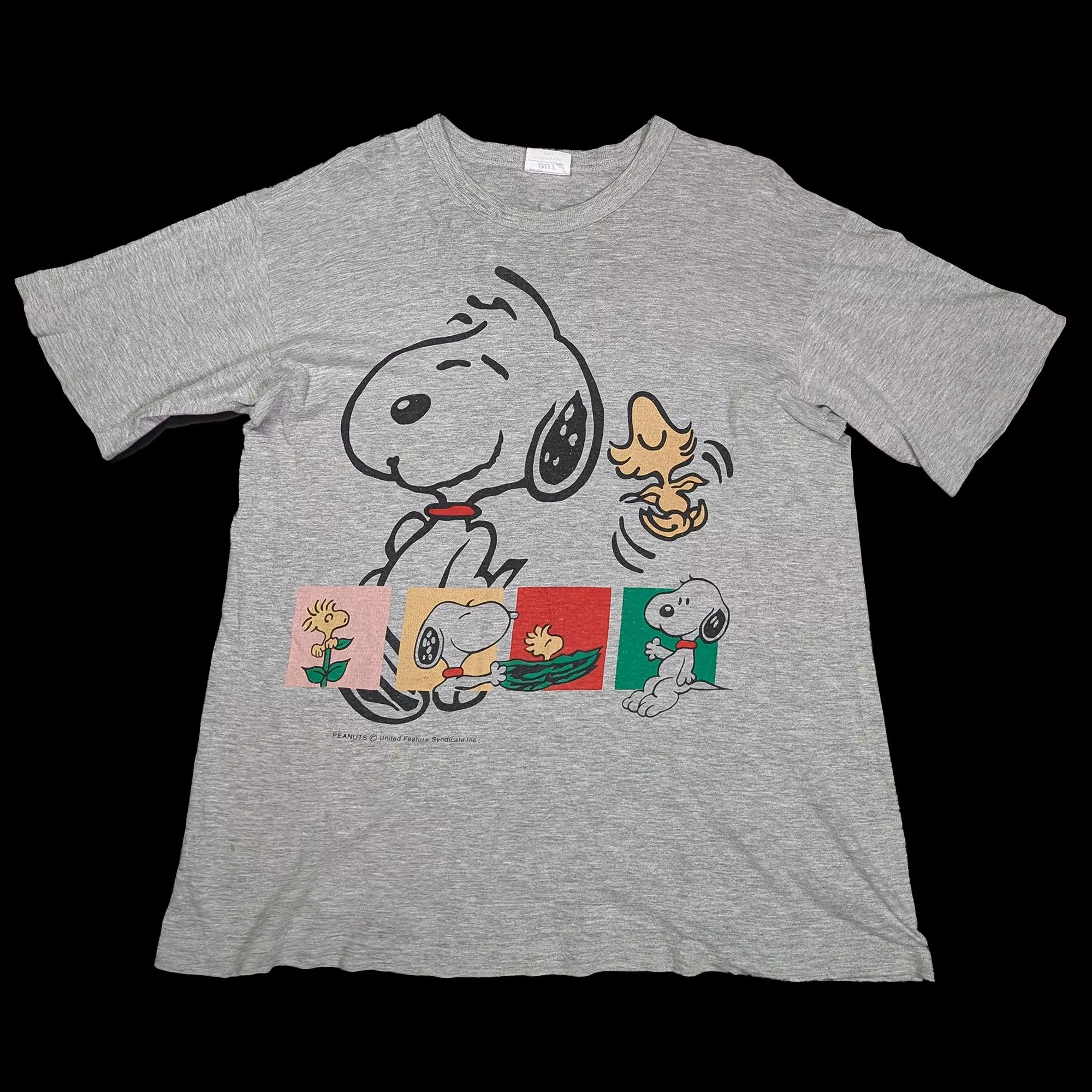 Vintage Peanuts Snoopy & Woodstock T-Shirt 史奴比短袖T