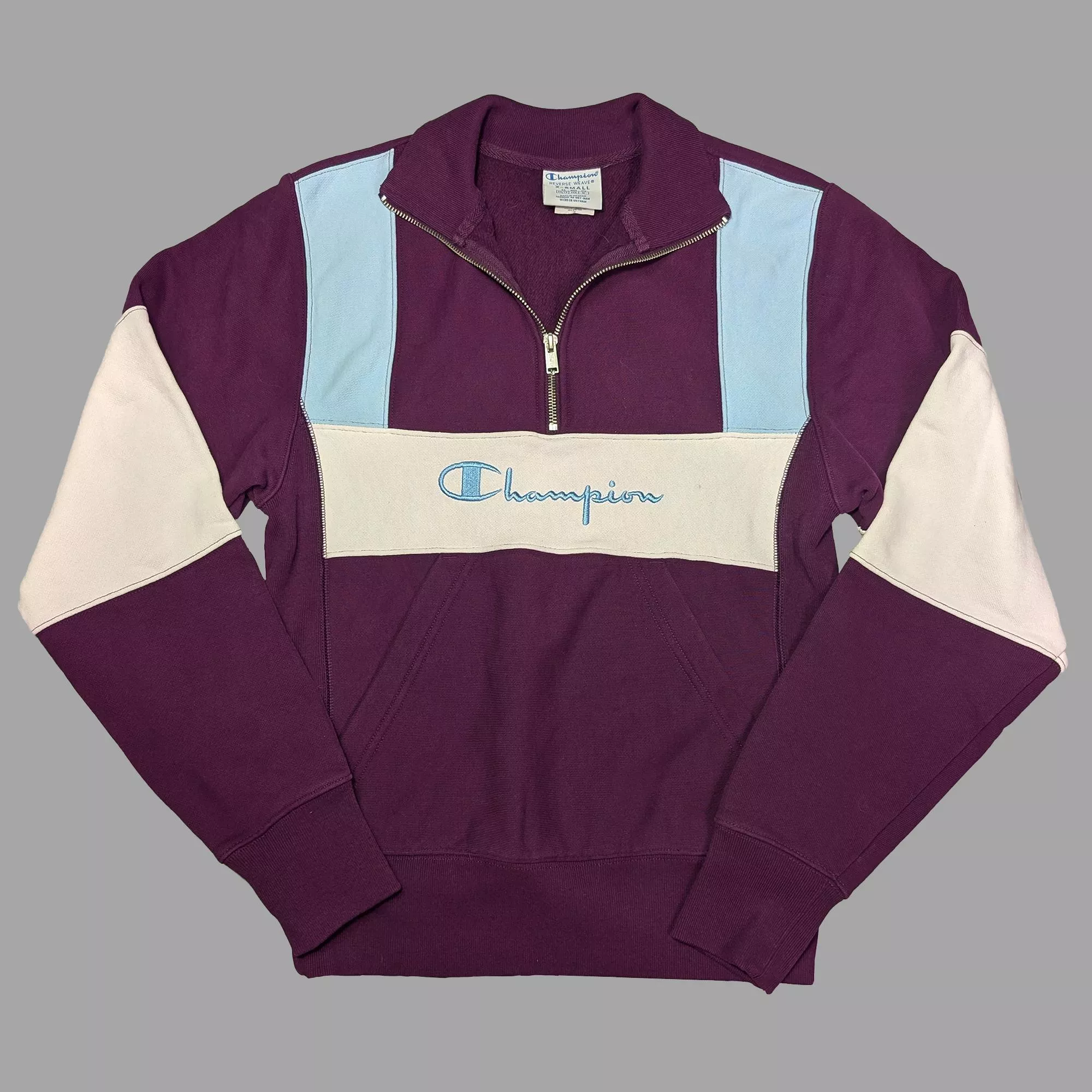 Champion Reverse Weave Quarter Zip Sweatshirt 半開式拉鍊大學Tee
