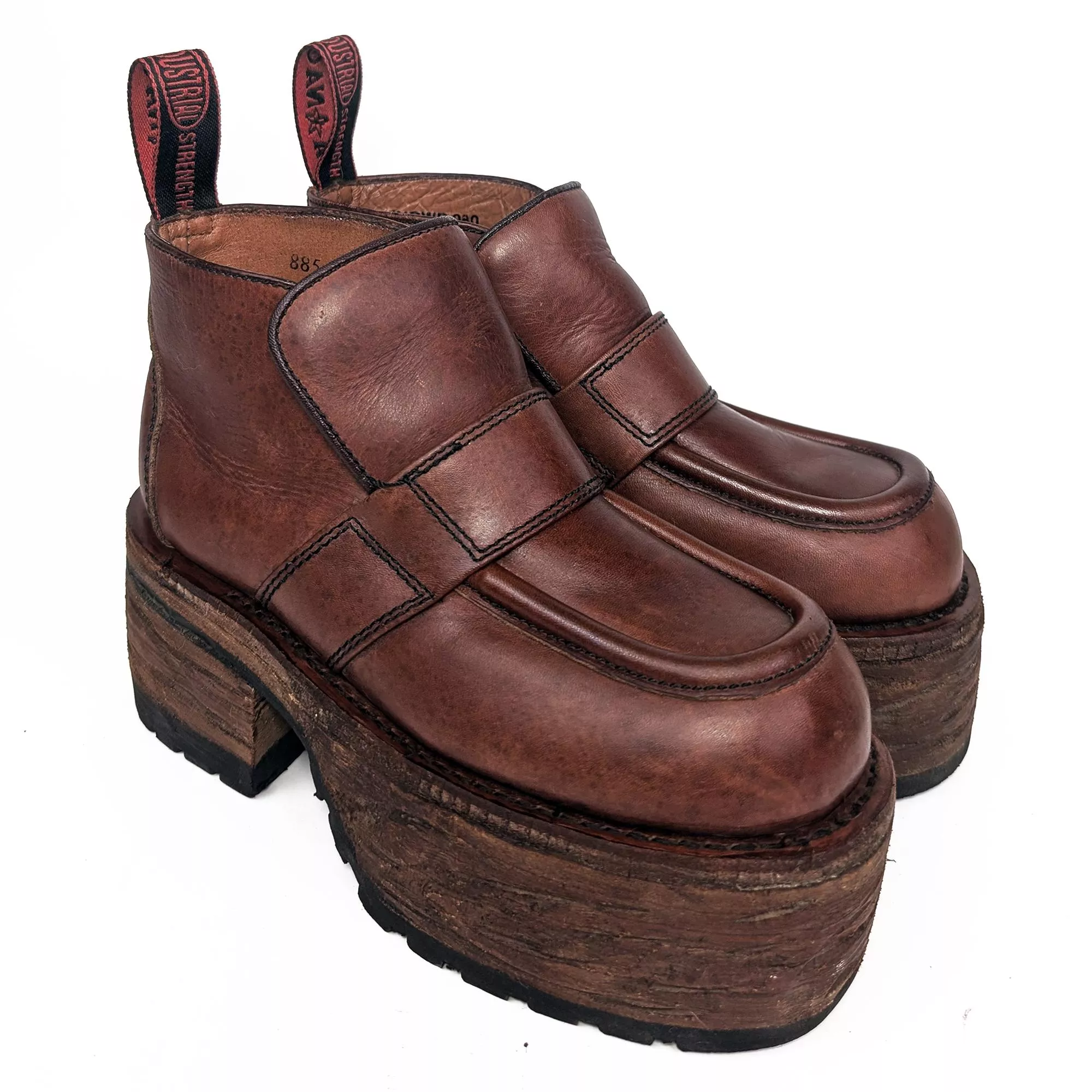 Y2K 90s NaNa Industrial Strength Platform Loafers 美國小眾品牌厚底鞋