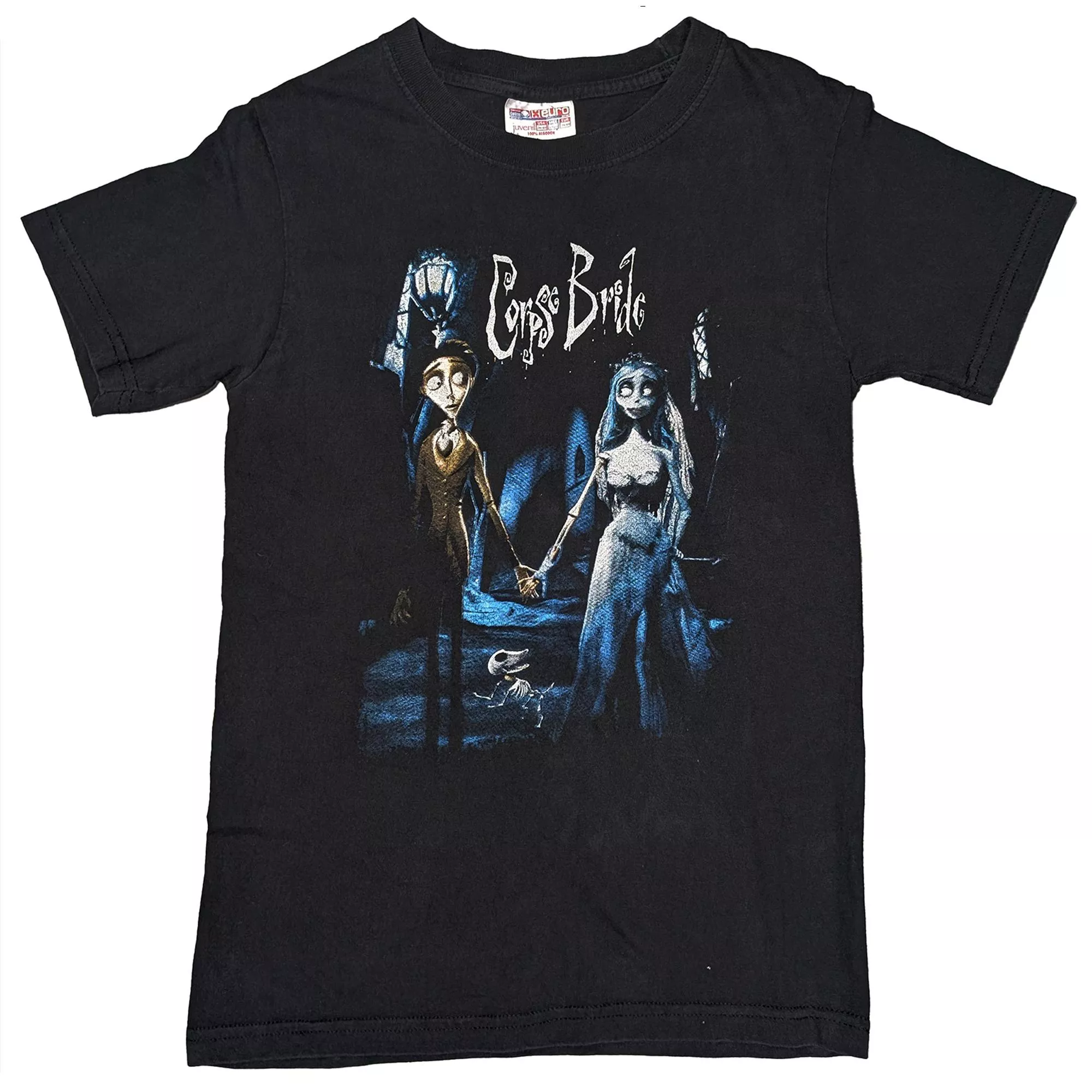 Vintage 00's 墨西哥版 Corpse Bride 地獄新娘電影短袖 Tee