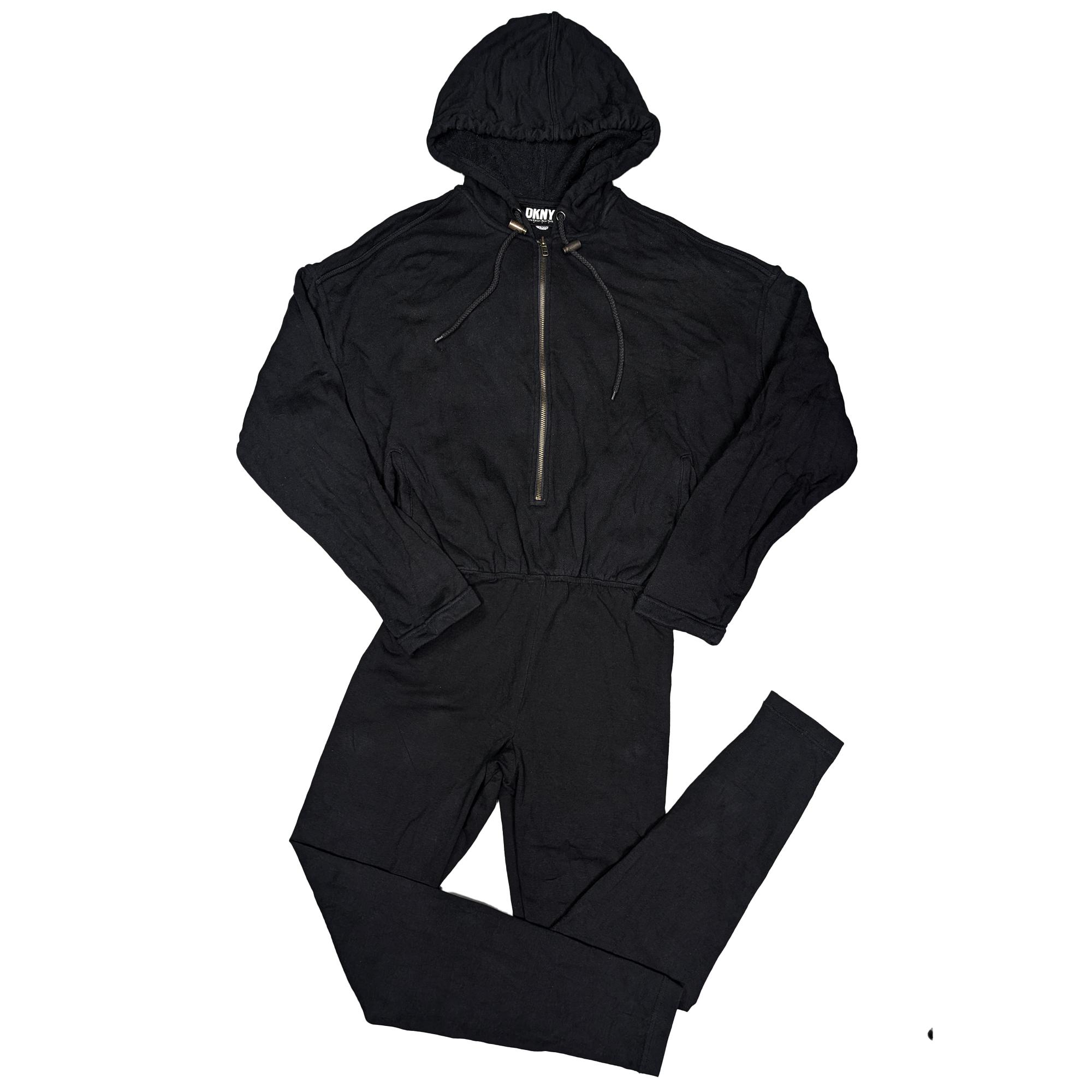 Vintage 90s DKNY Hoodie Jumpsuit 連帽連身衣