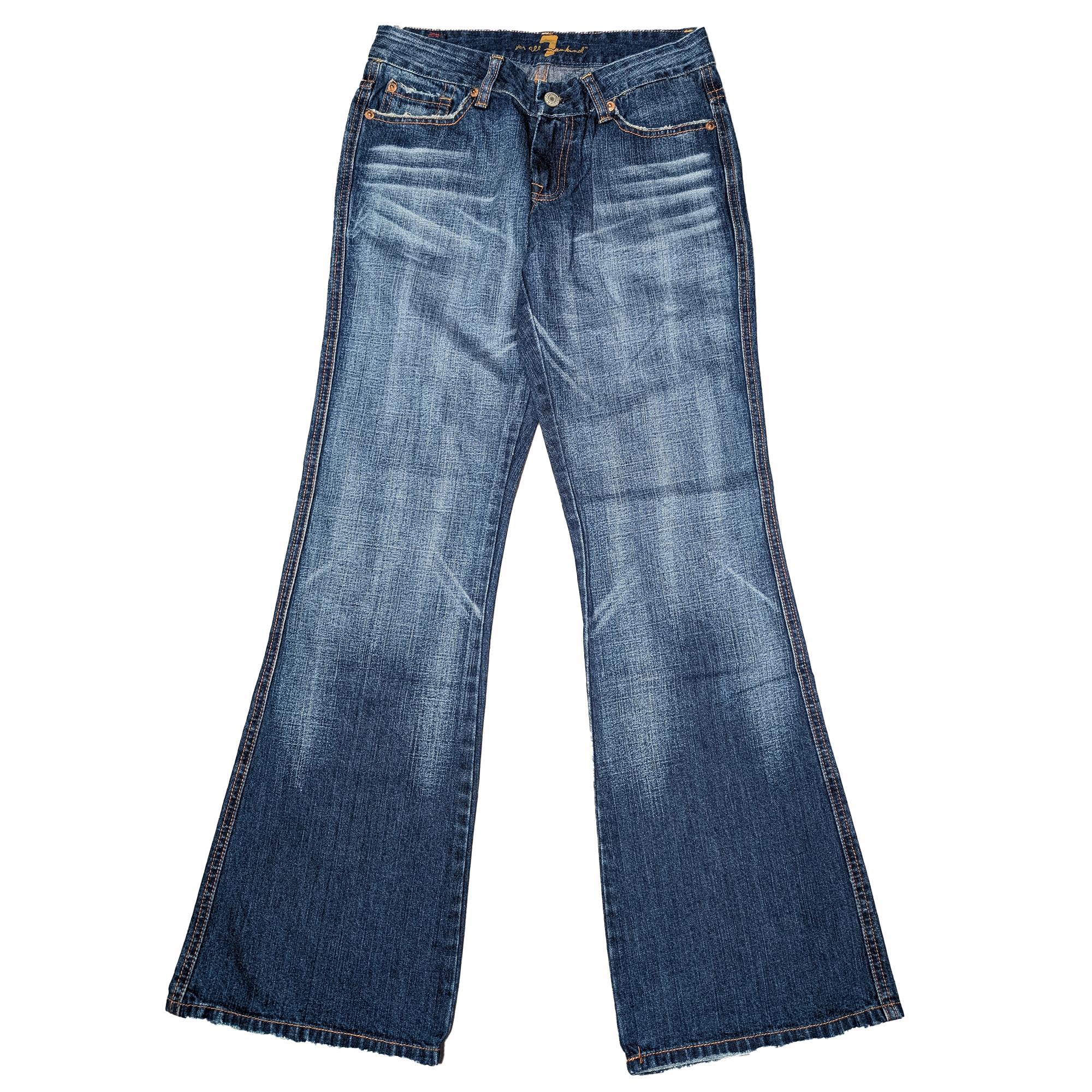 00s Y2K Low-Rise Flare Jeans 低腰牛仔喇叭褲 27吋