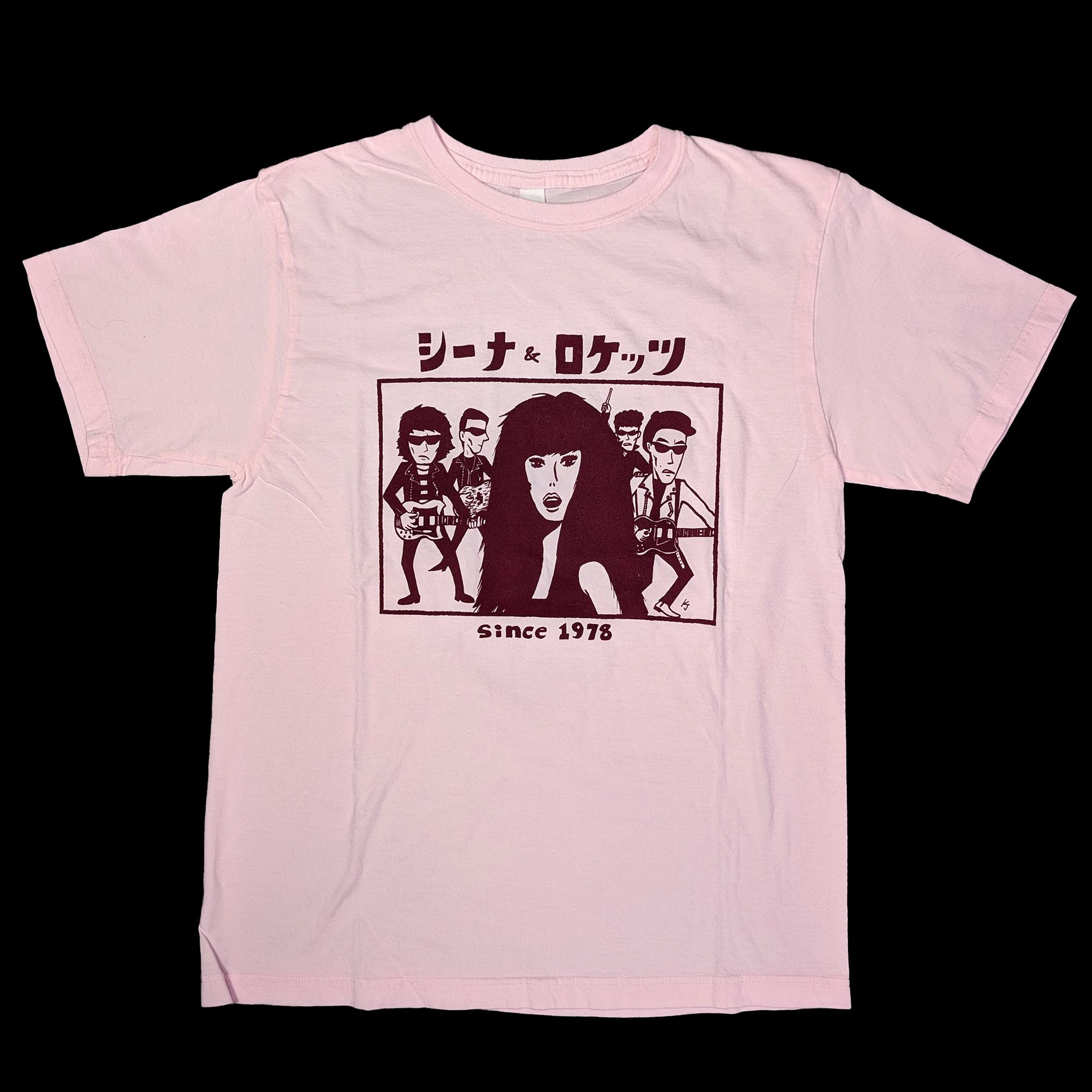 Sheena & The Rokkets (シーナ＆ロケッツ) 樂團T恤