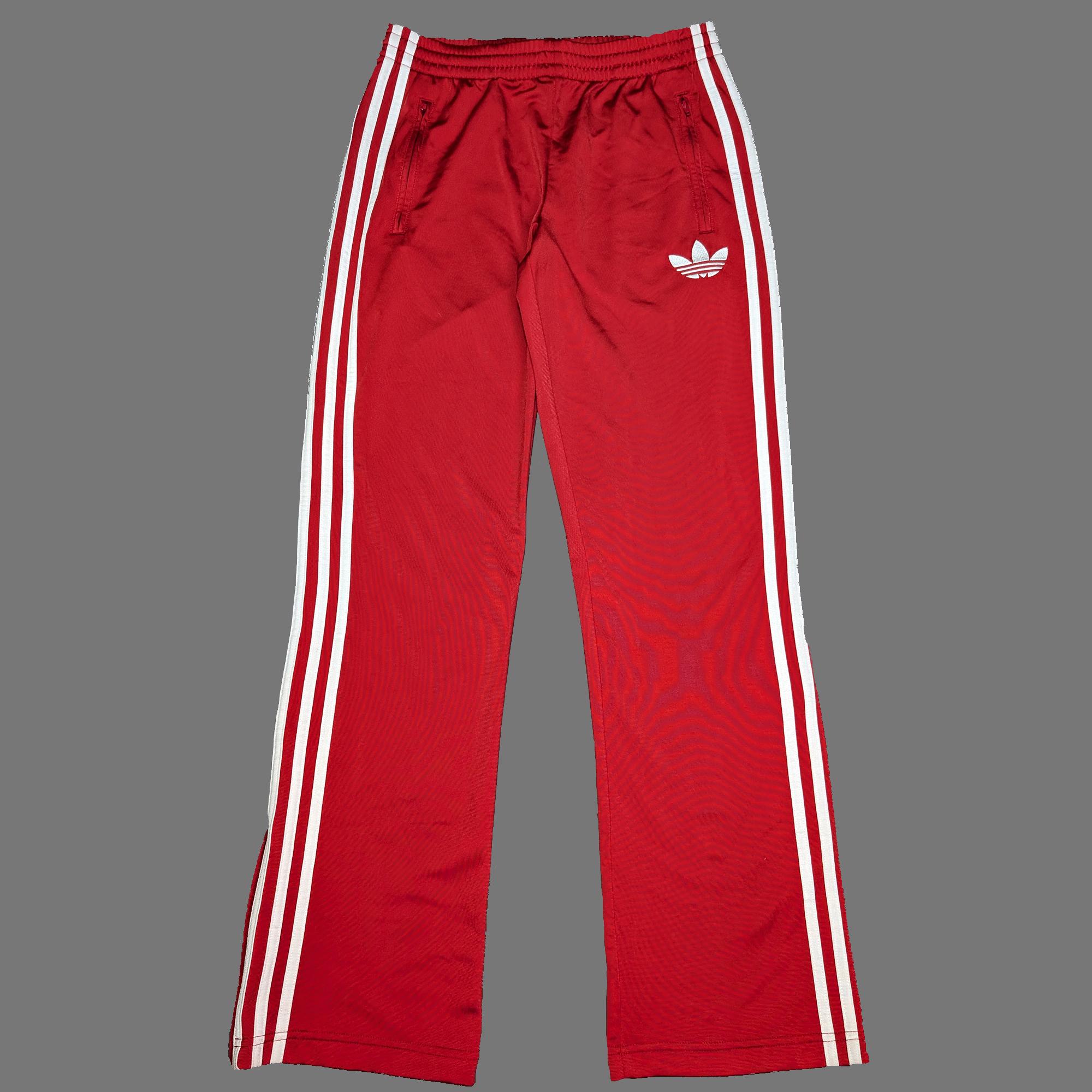 00s Red Adidas Track Pants 紅色愛迪達運動褲