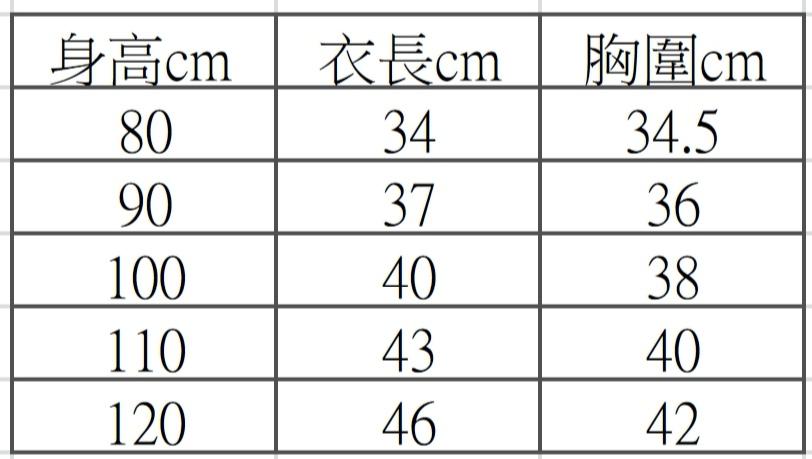 萌趣保暖輕羽絨外套80-120cm