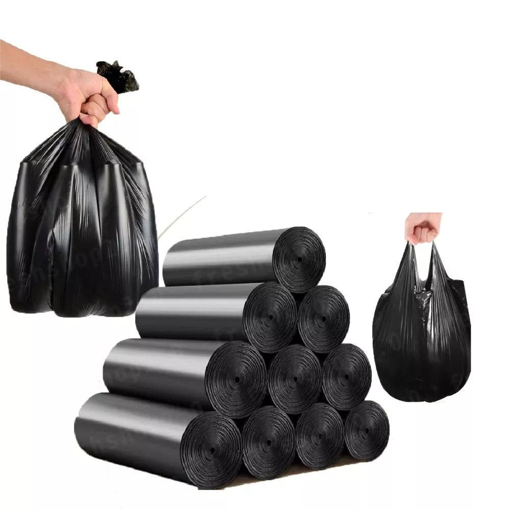 黑色垃圾袋(背心/平面式)