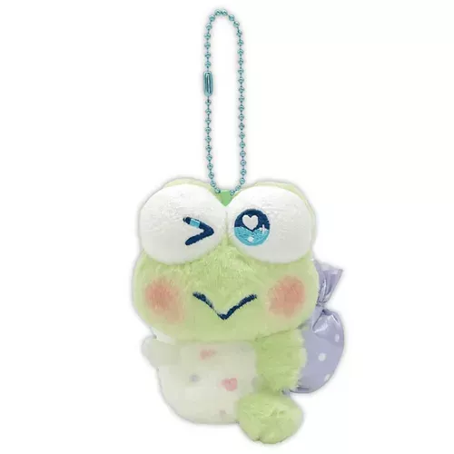 ၄၃┋JP#三麗鷗#大眼蛙#：娃偶公仔扭蛋盒玩佈景擺飾品吊飾組(約H8.5×W8×D5.5cm)。