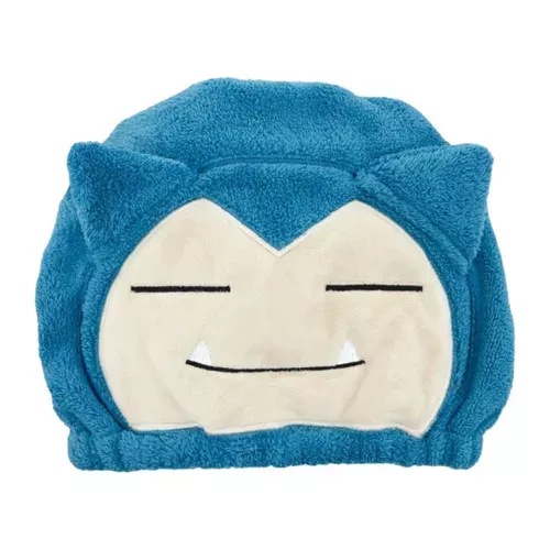 ၄၃┋JP#神奇寶貝/寶可夢#卡比獸：髮帽巾兩件組(約W24×H20.5cm/頭圍約40cm/伸拉約84cm)。