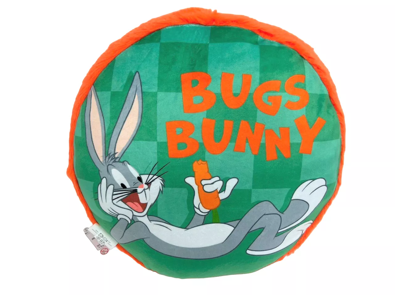 ၄၃┋TW/ing#華納兄弟#兔巴哥#蘿蔔風：抱靠枕擺飾品(約28x28cm)。