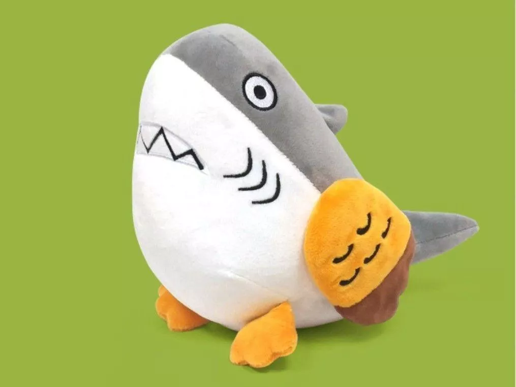 ၄၃┋TW/ing#鯊魚#雕鷲風#11：娃偶公仔扭蛋盒玩佈景擺飾品(約28cm)。