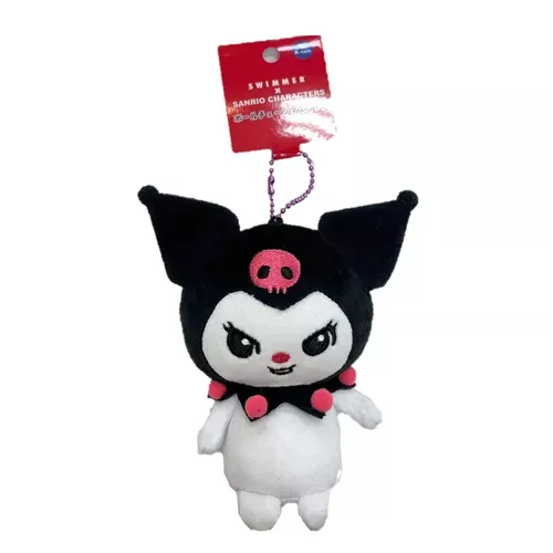၄၃┋JP#三麗鷗'n'SWIMMER#酷洛米#惡魔風：娃偶公仔扭蛋盒玩佈景擺飾品吊飾兩件組(約9×6.5×11.5cm)。