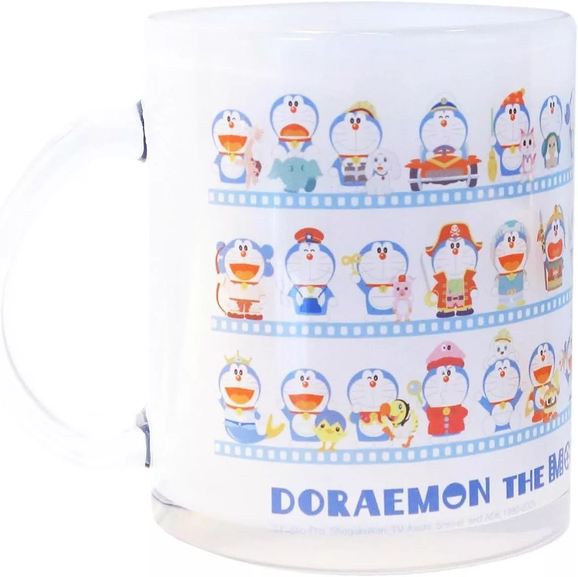 ၄၃┋JP#哆啦A夢#劇場版#45th#透：玻璃，馬克杯(約9.5×11cm/500ml)。