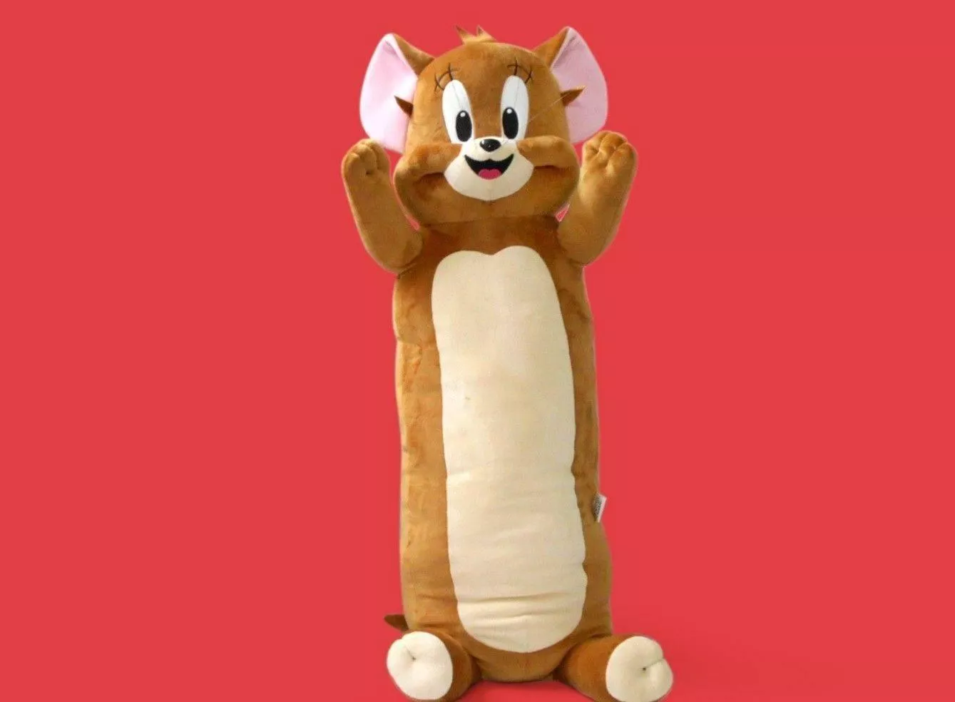 ၄၃┋TW/ing#華納兄弟#湯姆貓與傑利鼠#傑利鼠#長體款#10：娃偶公仔扭蛋盒玩佈景擺飾品(約25cm)。