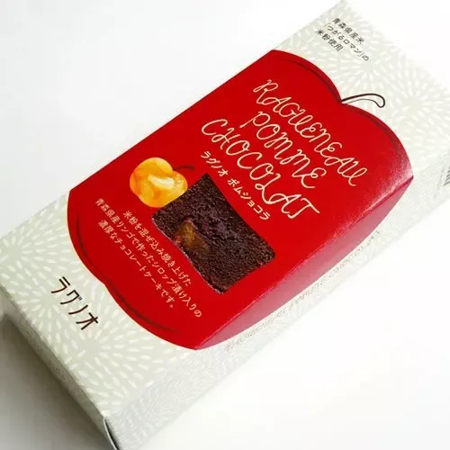 ၄၃┋JP#青森縣#RAGUENEAU#食品/甜點：蘋果巧克力蛋糕(單/195G)。