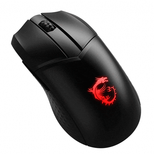 ၄၃┋TW/ing#微星/MSI#無線#黑：滑鼠(CLUTCH-GM41)。