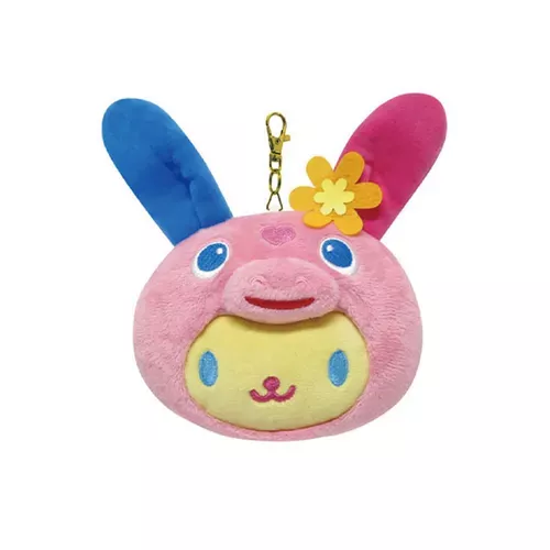 ၄၃┋JP#Rody/跳跳馬’n’三麗鷗#花小兔#粉：證件票卡夾/零錢包(約H15.3×W13.3×D4cm)。