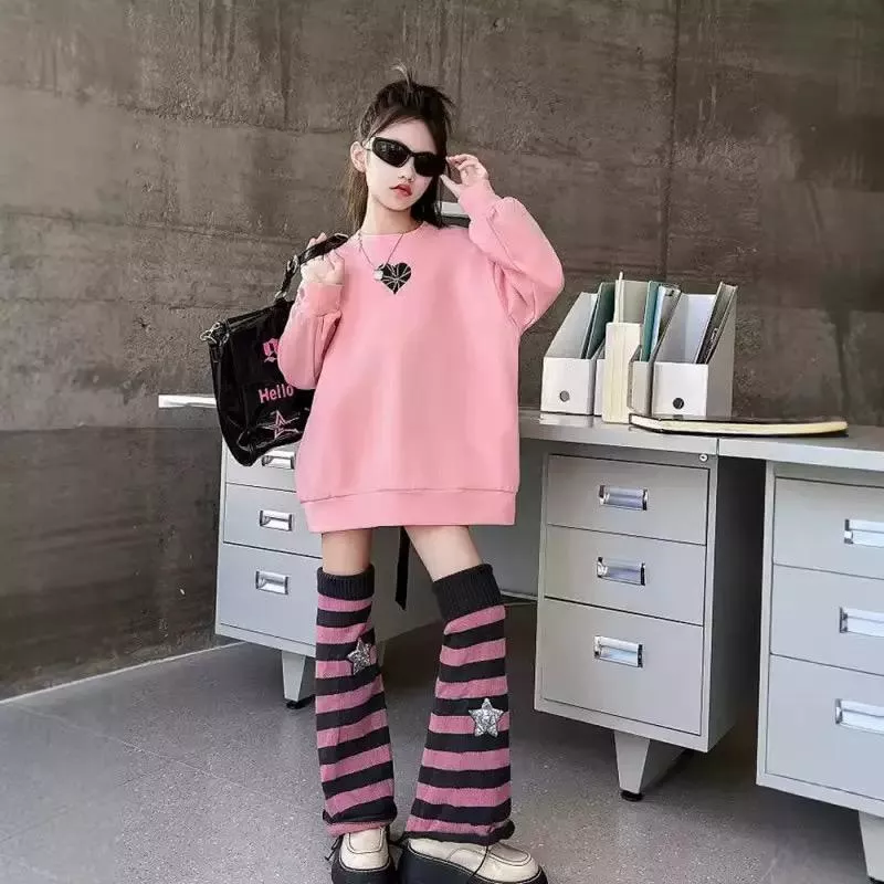 ☻｜JP#心結#兒童/小北鼻#長袖款#粉：衣服(120/130/140/150/160/170)。