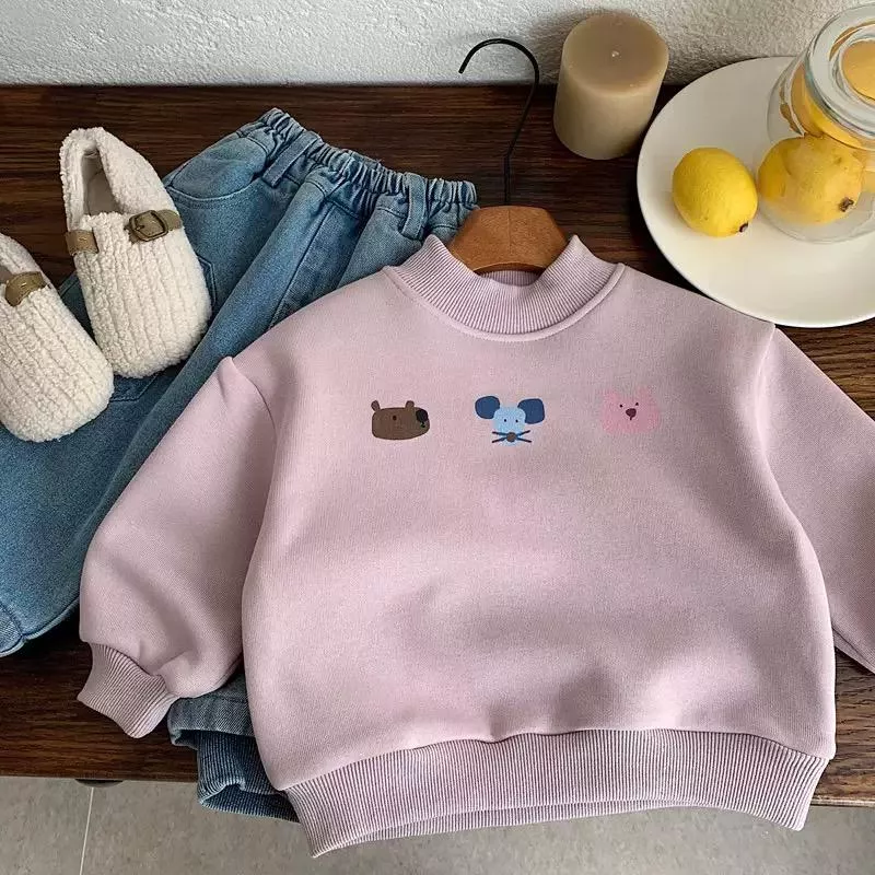 ☻｜JP#字母風#兒童/小北鼻#長袖款#紫：衣服(80/90/100/110/120/130)。