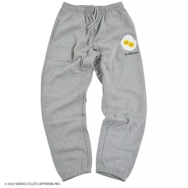 ☻｜JP#三麗鷗#蛋黃哥#成人/女生#長袖款#灰：褲子(M/L/LL)。
