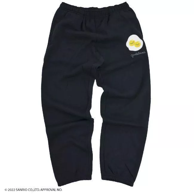 ☻｜JP#三麗鷗#蛋黃哥#成人/女生#長袖款#黑：褲子(M/L/LL)。