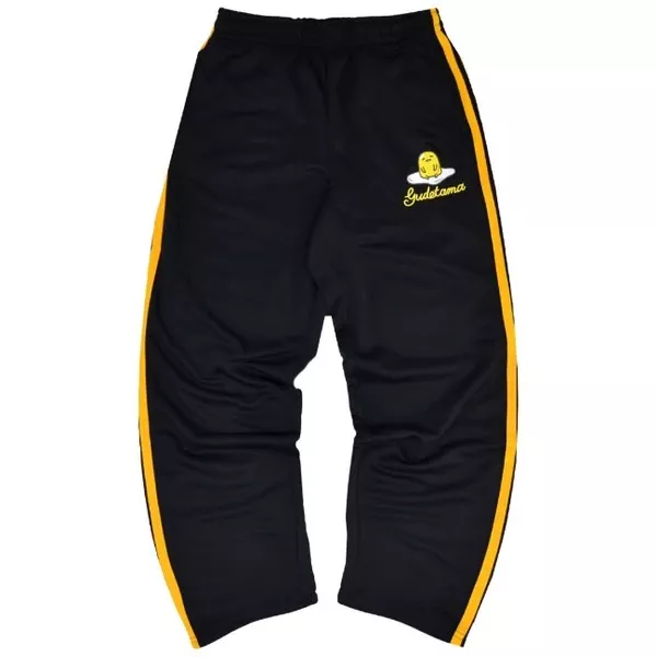 ☻｜JP#三麗鷗#蛋黃哥#坐#成人/男生#長袖款#黑黃色：褲子(M/L/LL)。