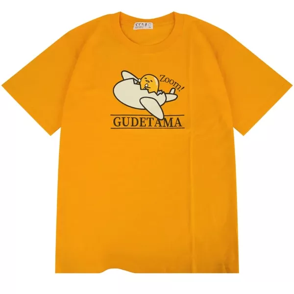 ☻｜JP#三麗鷗#蛋黃哥#飛機/A#成人/女生#短袖款#黃：衣服(M/L/LL)。