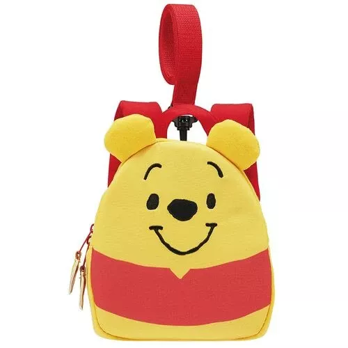 ☻｜JP#迪士尼#小熊維尼#兒童/小北鼻#男孩/女孩#蜂蜜黃：書背包(約200×180×80mm)。