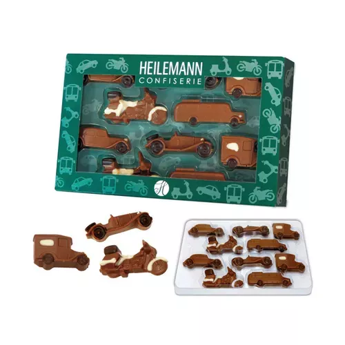 ☻｜JP#復古車#食品/甜點#奶咖色：巧克力(盒/10入)。