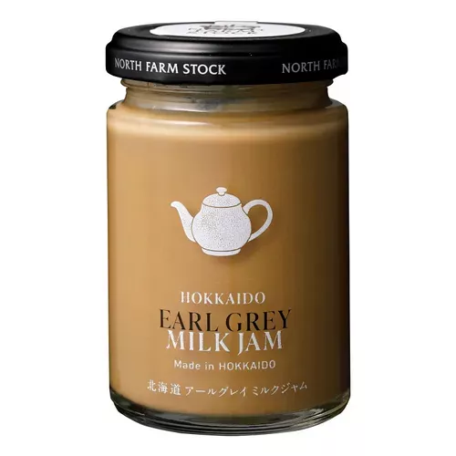 ☻｜JP#北海道#NORTHFARMSTOCK#食品/調味料：伯爵茶牛奶果醬(單/140G)。