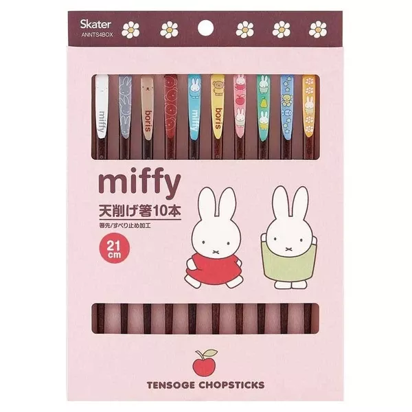 ☻｜JP#米飛兔#廚具/餐具：天然木，筷子十根組(約21cm)。
