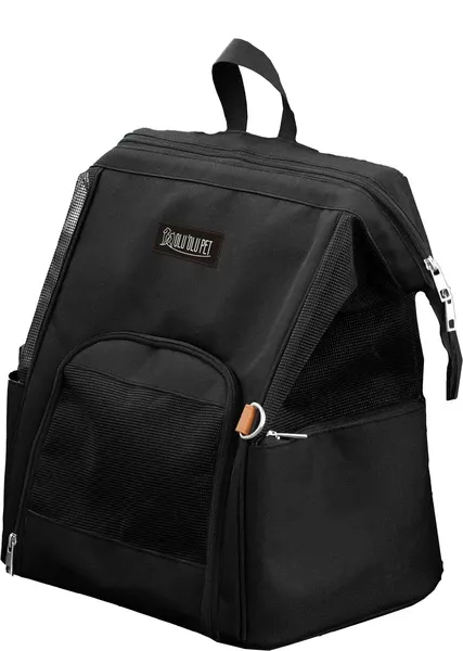 ☻｜JP#OLUOLUPET#貓/狗#黑：寵物包(約42×42cm)。